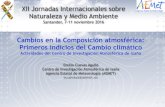 XII Jornadas Internacionales sobre Naturaleza y Medio Ambientejornadas.jabustillo.com/wp-content/uploads/2016/11/... · Radiación ultravioleta (UV): su relación con la capa de ozono