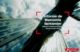 Informe de Economía Santander · § Después de un decepcionante crecimiento durante el primer trimestre de 2015, que fue de -0,7% t/t anualizado (2,7% a/a), la economía norteamericana