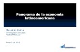 Panorama de la economía latinoamericana€¦ · Fuente: Banco Mundial- Commodity Price Data. El crecimiento de EE.UU. se ubicó en 2,4% en 2014, pero las perspectivas de crecimiento