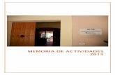 MEMORIA DE ACTIVIDADES 2015 - siloemallorca.orgsiloemallorca.org/wp/wp-content/uploads/2016/08... · La constitución de Siloé implicó la creación de la primera Casa de Acogida