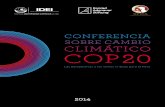 20 - Inicio - IDEI · Por un lado, la COP 20 no solo es la conferencia internacional más grande en la que se ha embarcado nuestro país, sino que es también la que genera mayor