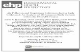 ehpENVIRONMENTAL HEALTH PERSPECTIVESpublic-files.prbb.org/publicacions/1f48a6c0-1ef4... · Grant (04/014); the JP Moulton Charitable Foundation, UK; and the James Trust and Medical