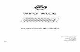 Instrucciones de usuario€¦ · Introducción: El WiFly WLC16 es un controlador DMX de 512 canales para montaje en rack de 19 pulgadas con ADJ WiFly, DMX inalámbrico incorporado.