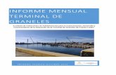 INFORME MENSUAL TERMINAL DE GRANELES - SAPP · Se programará con personal de la ENP (Empresa Nacional Portuaria) visita a la terminal para hacer revisión de los bienes y muebles