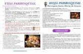 VIDA PARROQUIAL HOJA PARROQUIALsantamariadegracia.org/wsp_images/hoja_parroquial08122019.pdf · El Jueves 12 de Diciembre, a las 18:15 horas, celebraremos la HORA SANTA mensual de
