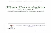 Asociación Malagueña de Afectados Polio y Postpolio …...Plan Estratégico de AMAPyP 2013-2014 Difusión y Atención Postpolio en la provincia de Málaga Asociación Malagueña