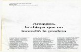 Arequipa - UNMSMsisbib.unmsm.edu.pe/Memoria_Oral/archivos/Arequipa.pdf · Lima, Callao, Tmjillo habían soportado 10 peor de la represión odriísta. No ... Pero en calles y plazas