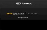 1. Introducción - Fantec · 2018-03-01 · El dispositivo se puede controlar a través del control remoto suministrado, pero se recomienda operar el dispositivo con un conjunto de