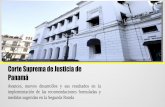 Corte Suprema de Justicia de Panamá · Ley 53 de 27 de agosto de 2015, que regula la Carrera Judicial. Dicha Ley es promulgada a través de la Gaceta Oficial N° 27856-A ... Judicial