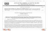 ANALES DEL CONCEJOconcejodebogota.gov.co/cbogota/site/artic/20190522/...2019/05/22  · La cuarta sección se ocupa de presentar la extensión y la ampliación de ANALES DEL CONCEJO