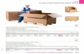 CAJA-CONTENEDOR PARA PALÉ · 19 P16-10018-AA Caja-contenedor para palé - Corrugado doble Envíe paquetes pesados, voluminosos, frágiles y difíciles de manipular • Doble corrugado