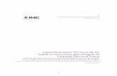Especificaciones Técnicas de los sobres e instructivos que … · 2020-01-21 · Especificaciones Técnicas de los sobres e instructivos que integran el PEP VMRE | Proceso Electoral