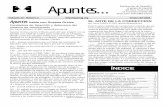Apuntes · 2018-06-08 · Volumen 10 - Número 3  Verano del 2002 Apuntes... Publicación de SpanSIG, el grupo de español del New York Circle of Translators/Sede del