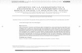 APORTES DE LA HERMENÉUTICA FILOSÓFICA A LA … · Perseitas | Vol. 6 | No. 1 | pp. 183 - 208 | enero - junio | 2018 | ISSN (En línea): 2346-1780 | Medellín-Colombia APORTES DE