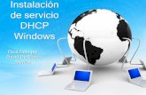 Instalación de servicio DHCP Windowshardsoftsecurity.es/wp-content/uploads/2014/09/instalacic3b3n-de... · Especificar la configuración del servidor DNS IPv4 loc del DHCP , DHCP