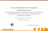 Los corredores del riesgo en Centroamérica · 2019-12-26 · migraciones en su dimensión regional •Limitaciones de sistemas de información sobre migraciones y mercados de trabajo