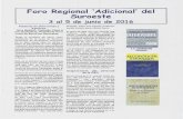Foro Regional ·Adlclonel' del Suroesteaa-seta.org/other/Regional Events/2016_AD'l_SWRF_SP.pdf · En A.A. Llega su Mayoria de Edad, Bill W. inicia la secclon titulada "Cuando AA Lleg6