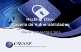 Hacking Ético: Cacería de Vulnerabilidadesa_de_Vulnerabilidades.pdf• Nunca iniciar un ethical hacking sin contar con la debida autorización por parte del propietario del sistema.