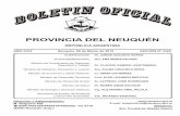 PROVINCIA DEL NEUQUÉNboficial.neuquen.gov.ar/pdf/bo15030603459.pdf · de Colombia. 0273 - Adjudica en venta en las condiciones establecidas por la Ley 263, a la señora María Rita