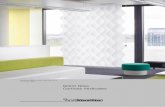 Silent Gliss Cortinas Verticales - tecnicor 2011 S.L. · cortina vertical. Más de 20 telas en 200 variaciones proporcionan maravillosas texturas y colores. El tejido Visiotex ha