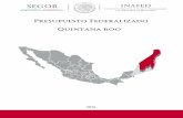 Presupuesto Federalizado Quintana roo - gob.mx...de la Infraestructura Estatal y Municipal (incluyendo recursos para el D.F.) con un presupuesto total de $9,948,655,991.00 que tiene