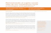 Re/centrando al sujeto social - Universidad Centralnomadas.ucentral.edu.co/nomadas/pdf/nomadas_48/48_10M_re_ce… · Este ensayo sigue el desarrollo crítico y heterodoxo de Bolívar