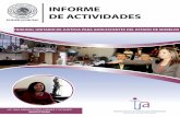INFORME DE ACTIVIDADES - transparenciamorelos.mx...- Vinculación con la fundación “Don Bosco” para la obtención de becas escolares para adolescentes en conflicto con la Ley