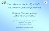 El Servicio Civil en Guatemalasiare.clad.org/fulltext/1975705.pdf · decreto no. 1748 del congreso de la repÚblica y acuerdo gubernativo no. 18-98 ley de clases pasivas civiles del