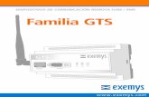 Manual del usuario para equipo GTS Exemys · SIM Subscriber Identify Module ASCII American Standard Code for Information Interchange 1.2 Descripción general del producto El GTS es