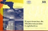 EXPERIENCIAS EXTRAREGIONALES DE MODERNIZACIÓN PARTE.€¦ · Plan Maestro de Modernización de la Asamblea Legislativa de El Salvador. Sección 3. La Modernización del Congreso