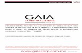 MEDIANTE PROCESO TIGHT LINER® …...GAIA-ETL/2011-REV1 1. OBJETIVOS: • Ofrecer propuestas técnicas alternativas de protección interna a sistemas de tuberías de acero, existentes