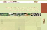 BOLIVIA COCA SURVEY spanish corregido 1706 A PDF · Bolivia Monitoreo de Cultivo de hoja de coca 2008 1 PREFACIO El cultivo de hoja de coca en Bolivia creció 6% en el 2008, alcanzando