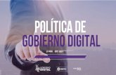 POLÍTICA DE GOBIERNO DIGITAL - Maxima Velocidad · Min TIC Responsable Institucional de la Política de Gobierno Digital: representante legal de la entidad Responsable de orientar