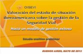 Valoración del estado de situación iberoamericana sobre la ... · Metodología: estudio analítico y de valoración de corte cuantitativo sobre encuestas aplicadas respecto de la