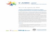 16 y 17 de agosto de 2016 - UNLP · Yair Buonfiglio (CONICET / UNC) Grupo de trabajo 3: Conflictividad social juvenil y violencias: procesos de estigma-tización multiagencial. En