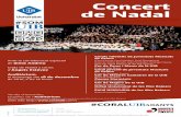 Concert de Nadal - UIB · Amb la col•laboració especial de Simó Andreu Crida de Nadal a càrrec d’Àngels Estévez Auditòrium, el diumenge dia 18 de desembre de 2016, a les