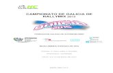 CAMPIONATO DE GALICIA DE RALLYMIX 2015...RallyMix -Página 4 de 21-2.- ORGANIZACIÓN. Artigo 1.- Organización. Artigo 1.1.- Definición: A Escudería HC Competición organiza o 2º