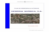 · P.E.E. GENERAL QUIMICA, Noviembre 2016, i INDICE 1. OBJETO Y ÁMBITO DEL PLAN DE EMERGENCIA EXTERIOR
