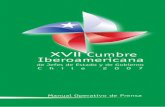 XVII Cumbre Iberoamericana - Presidenciahistorico.presidencia.gov.co/especial/cumbre_chile/... · 1. programa de prensa xvii cumbre iberoamericana - chile 2007 2. centro internacional