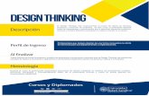 Design Thinking copy · El “Design Thinking” está revolucionando el mundo del diseño de servicios, productos y resolución de problemas. En este curso, el participante adquirirá