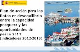 Plan de acción para las pesquera y las€¦ · Arte Eslora INDICADORES PLAN ANTERIOR buques 2014 NUEVOS INDICADORES buques 2015 CNW Nasas 00-18 1 100 1 87 CNW Enmalle 00-18 1 226