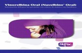 Vinorelbina Oral (Navelbine Oral) - GEPAC · 6 Navelbine ® Índice 7 Introducción al cáncer de mama 8 Quimioterapia en el cáncer de mama 9 ¿Qué es la vinorelbina? 9 ¿Cómo