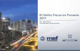 El Delito Fiscal en Panamá 2017...internos de Mossack & Fonseca. La percepción creada a consecuencia de ... 17 4. Consecuencias de incumplimiento 5. Anteproyecto de Ley 2017. 18