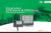 CPS block & CPS nano · dispositivos de protección contra sobretensiones (supresores de transientes), según las normativas UL 1449 3rd ed. e IEC 61.643-11. Las distintas gamas CPS