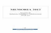 MEMORIA SIFA 2012 - Observatorio de la Infancia y la ... · 6 • Total expedientes abiertos durante el año 2012 Sexo de los menores a quienes se abre expediente en 2012, en % Niñas