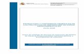 ESTRUCTURA Y CONTENIDOS GENERALES DE LOS ......Estructura y contenidos generales de los proyectos de reparación de daños medioambientales Comisión Técnica de Prevención y Reparación