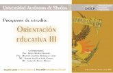 Bachillerato Generaldgep.uas.edu.mx/programas2009/semestre_3/PG_327...presentaciÓn general del programa En el marco del Foro Académico del Bachillerato UAS “Foro Estatal 2010: