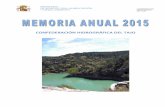 MEMORIA ANUAL CONFEDERACIÓN HIDROGRÁFICA DEL TAJO · Decreto 18/2016, de 15 de enero, por el que se aprueban los Planes de Gestión del Riesgo de Inundación de las demarcaciones