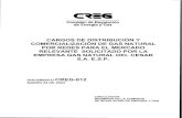 CARGOS DE DISTRIBUCION Y COMERCIALIZACIÓN DE GAS …apolo.creg.gov.co/Publicac.nsf... · 2014-10-20 · CARGOS DE COMERCIALIZACIÓN ... Lista de documentos utilizados en la aprobación