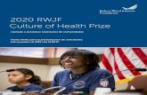 2020 RWJF Culture of Health Prizeanr.rwjf.org/templates/external/CHR-PRIZE8_CFA_SPANISH.pdftangible en nuestra comunidad.” – Líder comunitario premiado agosto del 2019 | 5 Se